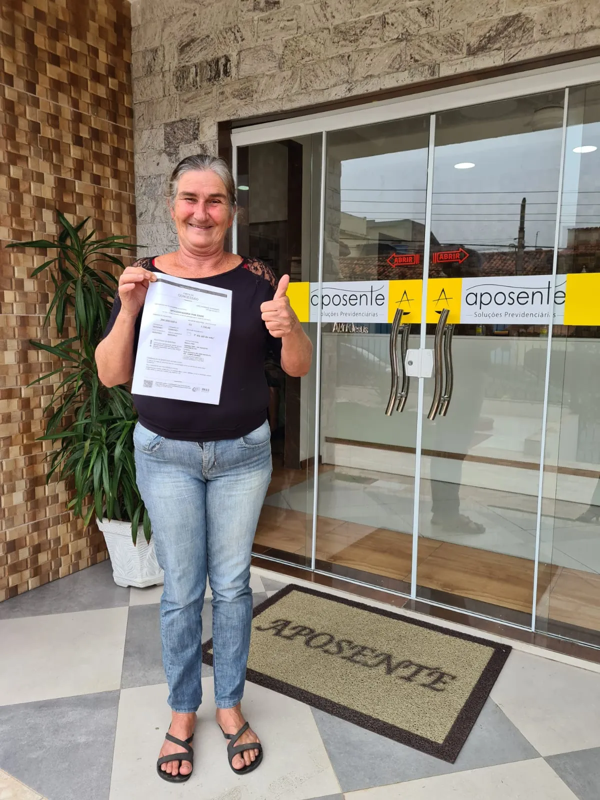 Cliente Aposente com benefício INSS aprovado