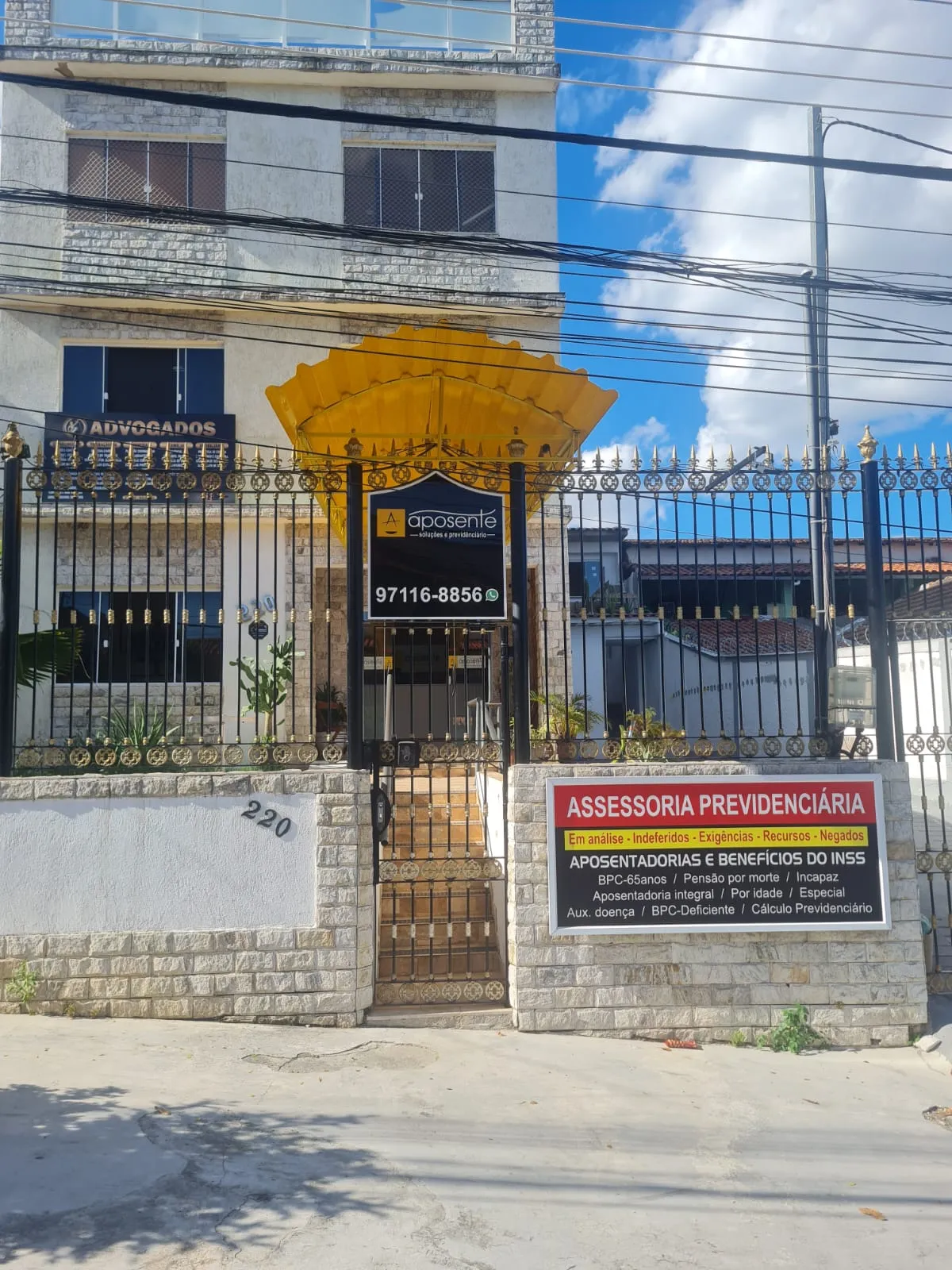 Fachada Aposente Campo Grande