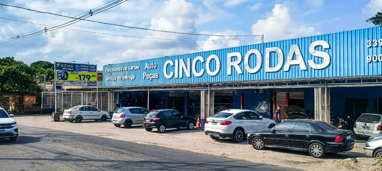 Fachada Auto Peças Cinco Rodas