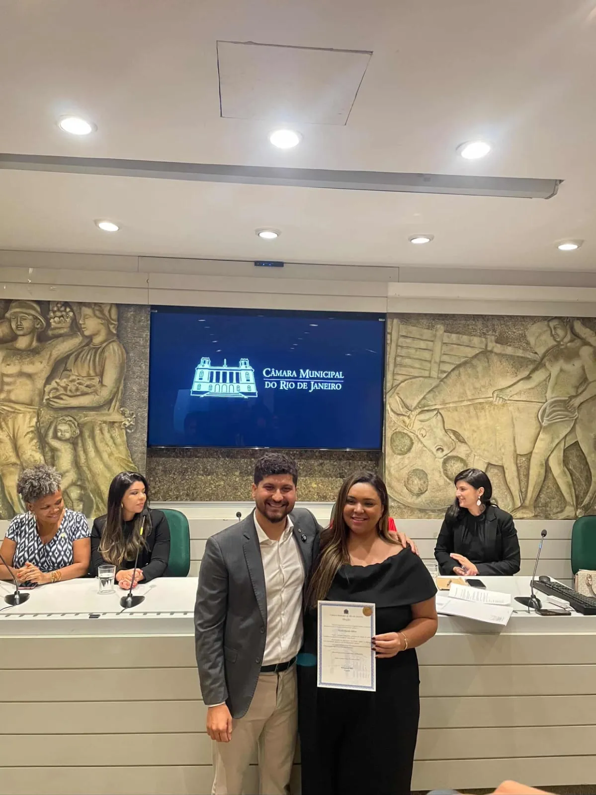 Entrega da Moção