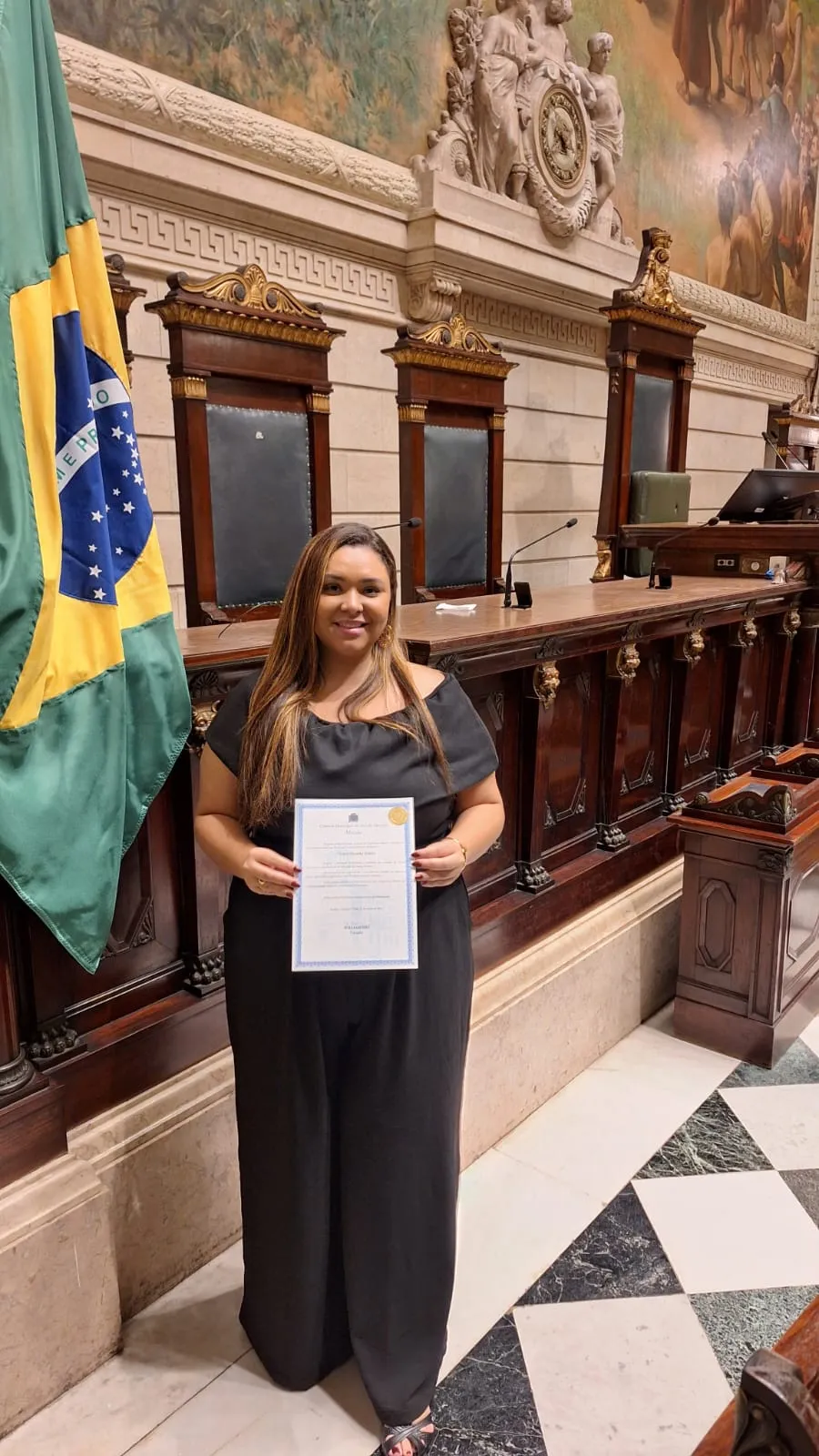 Moção da Câmara Municipal do RJ